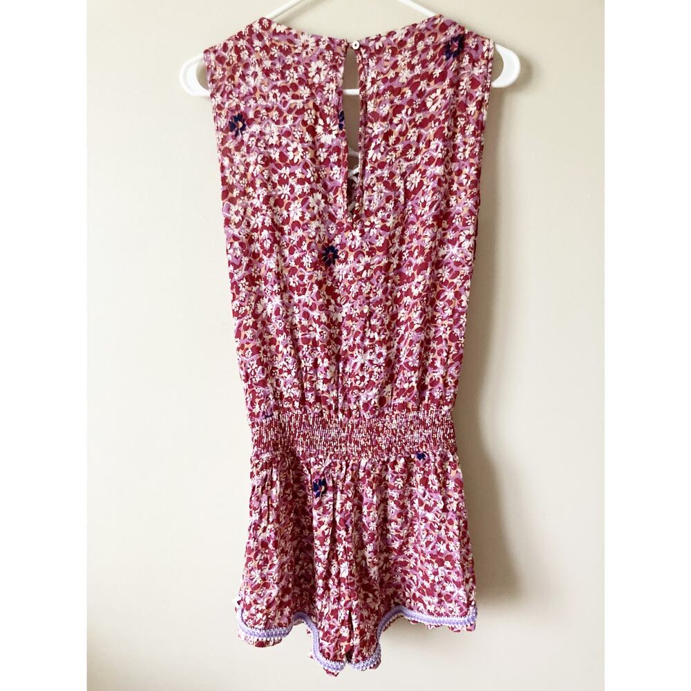 NWT POUPETTE ST BARTH Lucy Jumpsuit Romper Purple Fantasy S - Picture 8 of 10
